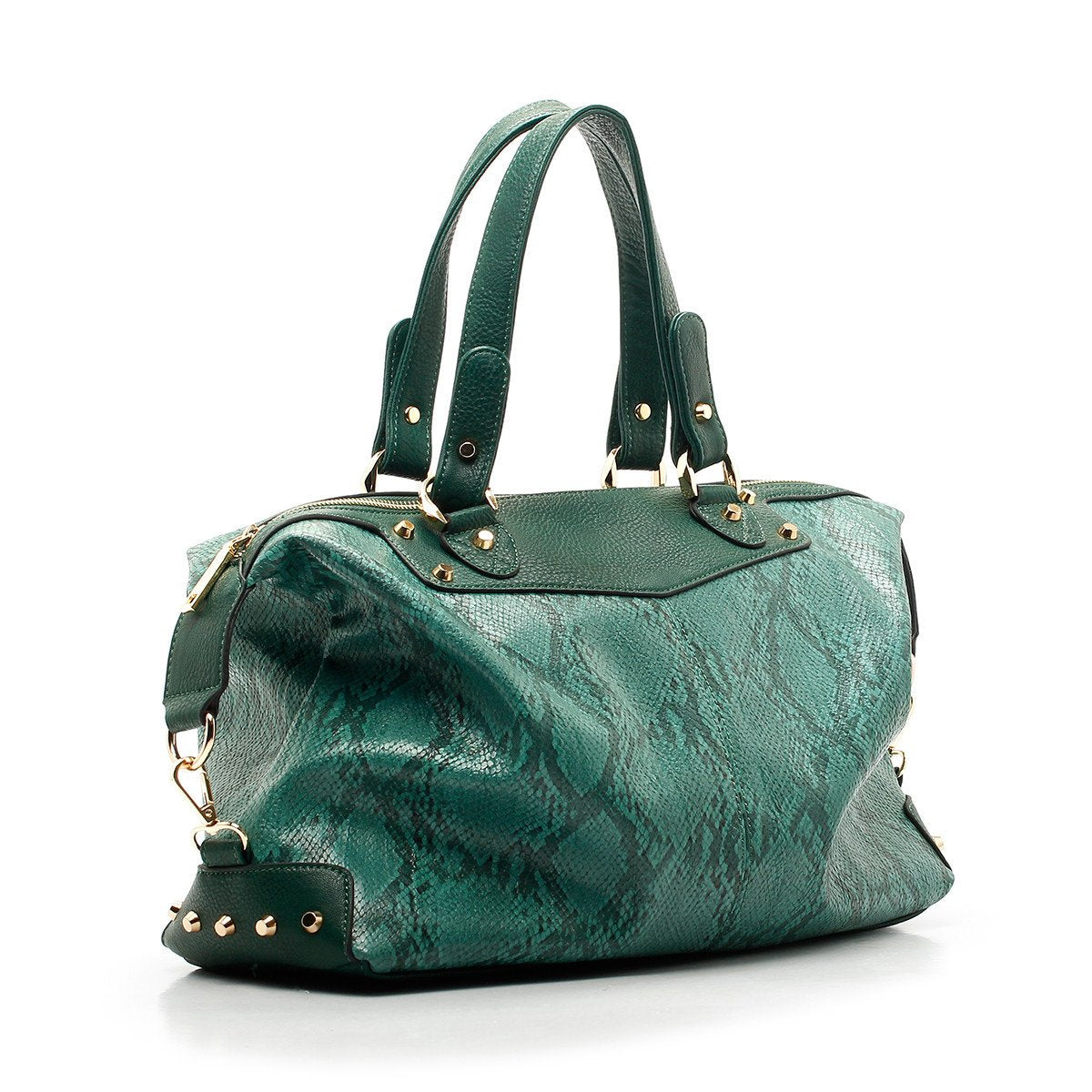 sometime sofina 3 signature bag green perspective