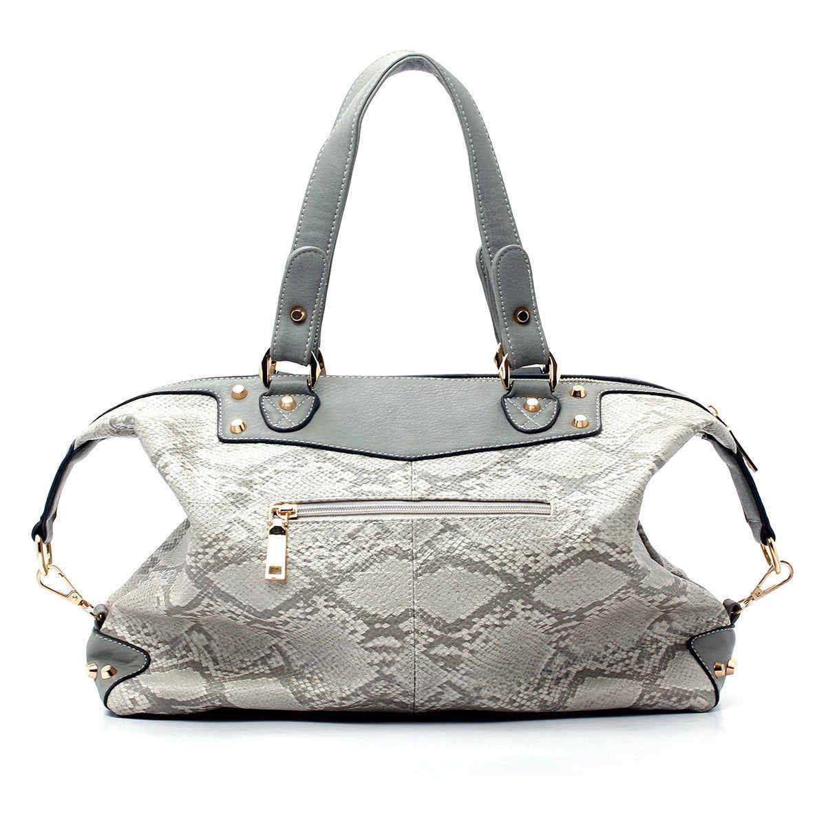 sometime sofina 3 signature bag grey back