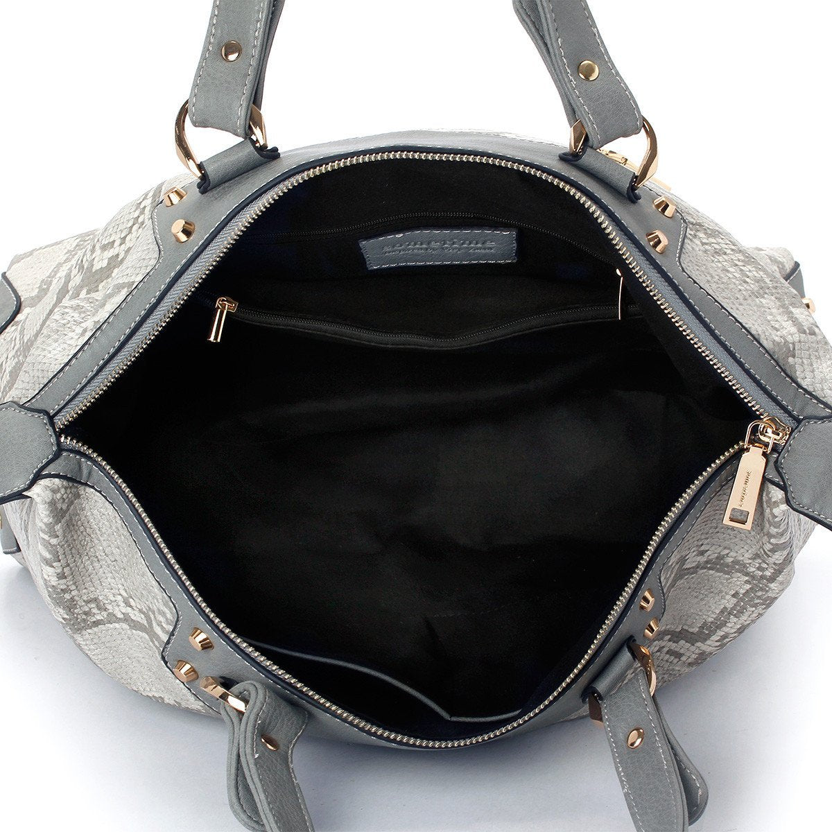 sometime sofina 3 signature bag grey inner