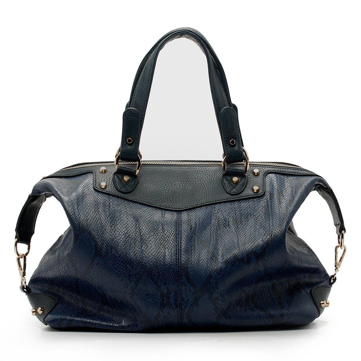 sometime sofina 3 signature bag navy front