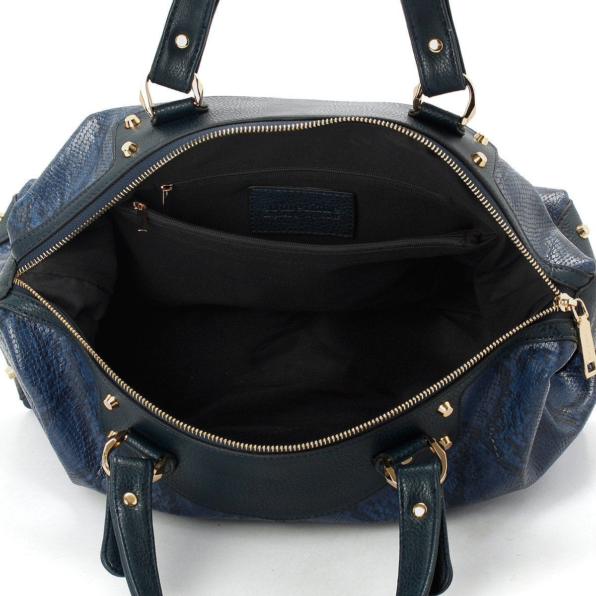 sometime sofina 3 signature bag navy inner