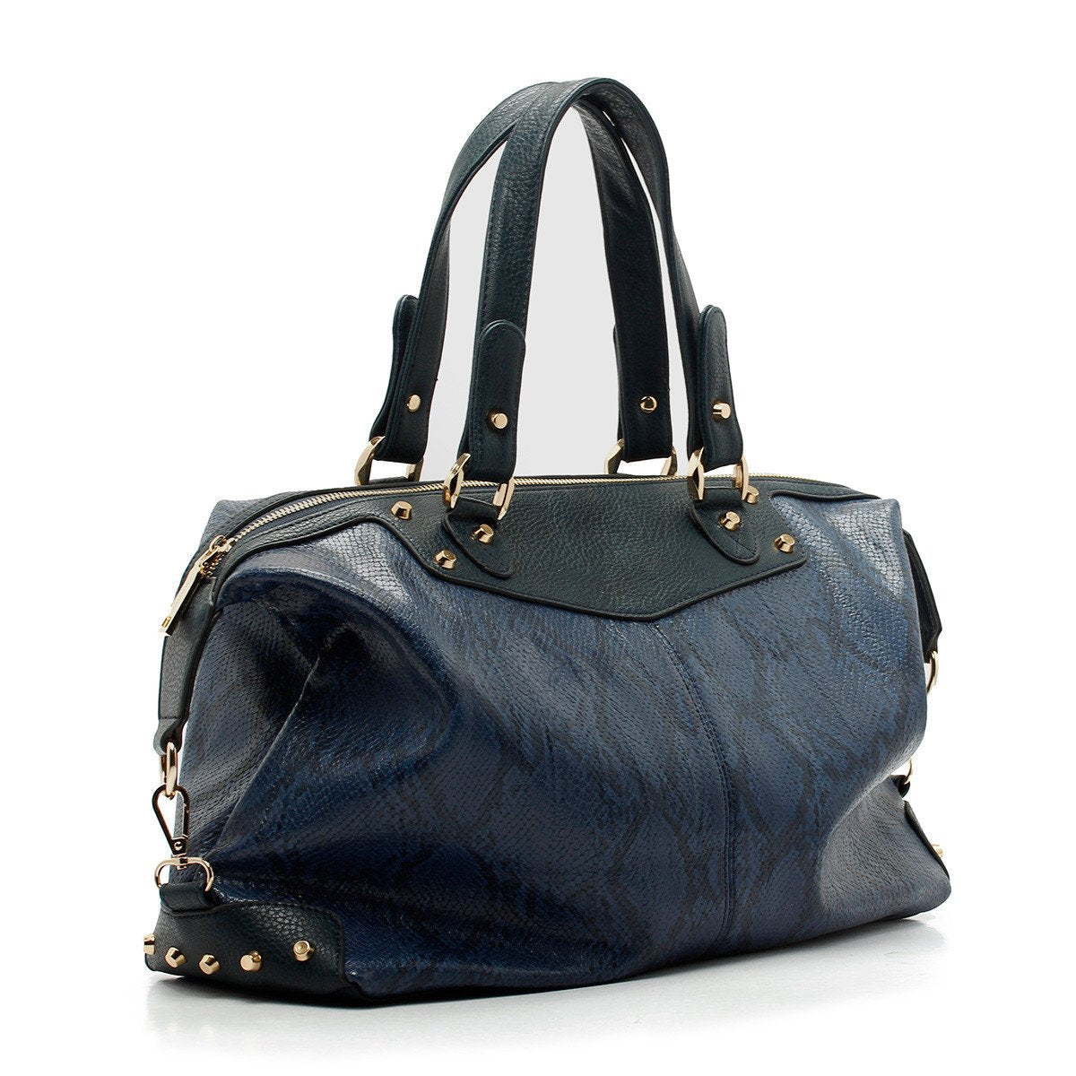 sometime sofina 3 signature bag navy perspective