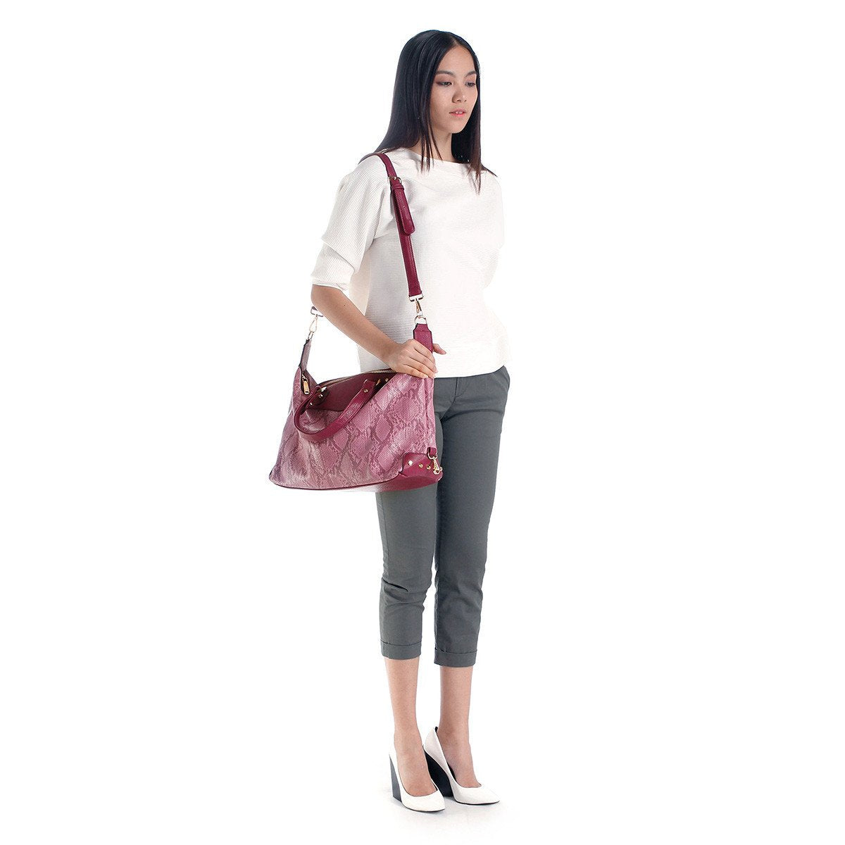 sometime sofina 3 signature bag purple m3