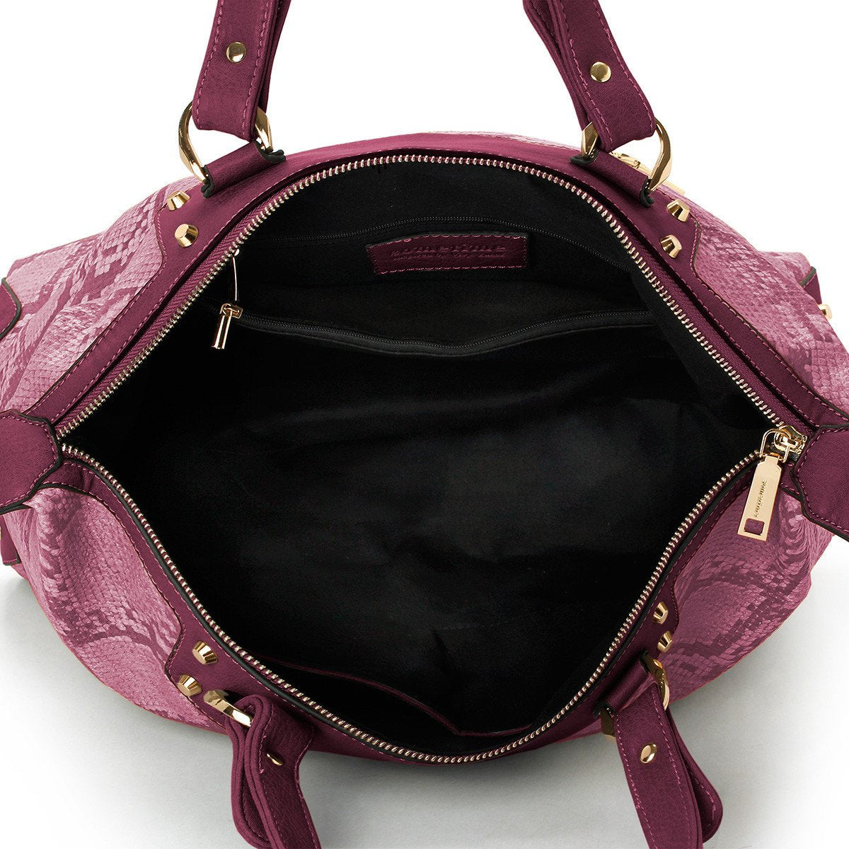 sometime sofina 3 signature bag purple inner